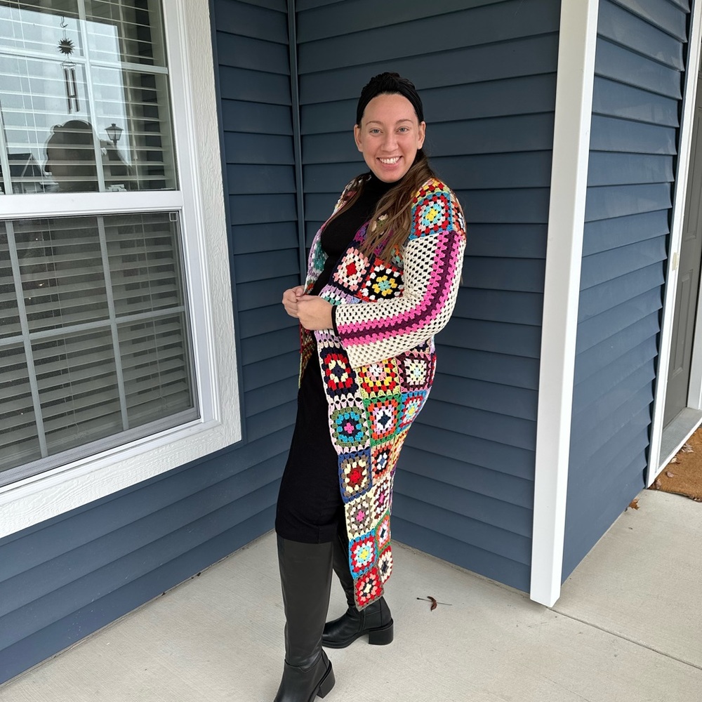 Crochet cardigan